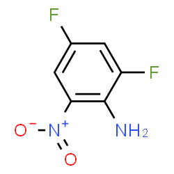 ChemSpider 2D Image | 2,4-Difluoro-6-nitroaniline | C6H4F2N2O2