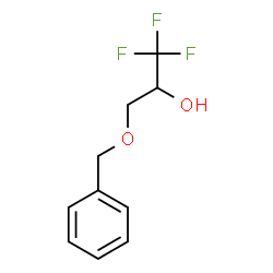 ChemSpider 2D Image | 3-(Benzyloxy)-1,1,1-trifluoro-2-propanol | C10H11F3O2