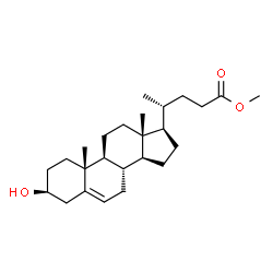 ChemSpider 2D Image | Methyl (3beta)-3-hydroxychol-5-en-24-oate | C25H40O3