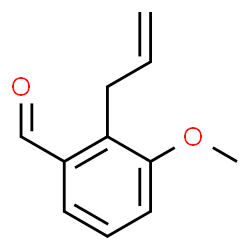 ChemSpider 2D Image | 2-Allyl-3-methoxybenzaldehyde | C11H12O2