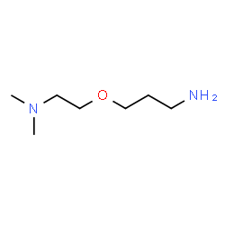 ChemSpider 2D Image | DIMETHYLAMINOETHOXY PROPYLAMINE | C7H18N2O