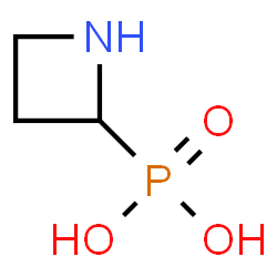 ChemSpider 2D Image | 2-Azetidinylphosphonic acid | C3H8NO3P