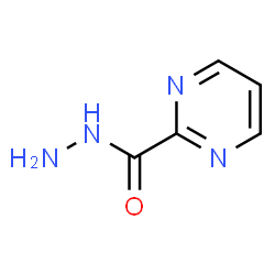 ChemSpider 2D Image | 2-Pyrimidinecarbohydrazide | C5H6N4O