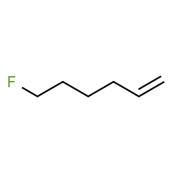 ChemSpider 2D Image | 1-FLUORO-5-HEXENE | C6H11F