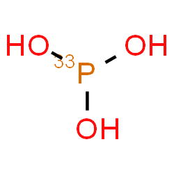 ChemSpider 2D Image | (~33~P)Phosphorous acid | H3O333P
