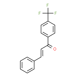 ChemSpider 2D Image | (2E)-3-Phenyl-1-[4-(trifluoromethyl)phenyl]-2-propen-1-one | C16H11F3O
