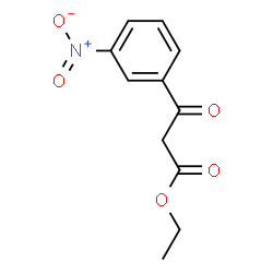 ChemSpider 2D Image | Ethyl 3-nitrobenzoylacetate | C11H11NO5