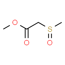 ChemSpider 2D Image | Methyl (methylsulfinyl)acetate | C4H8O3S