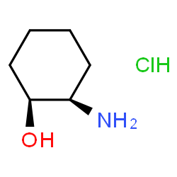 ChemSpider 2D Image | cis-2-Amino-cyclohexanol hydrochloride | C6H14ClNO