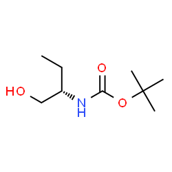 ChemSpider 2D Image | N-Boc-(S)-(-)-2-amino-1-butanol | C9H19NO3