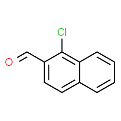ChemSpider 2D Image | 1-Chloro-2-naphthaldehyde | C11H7ClO