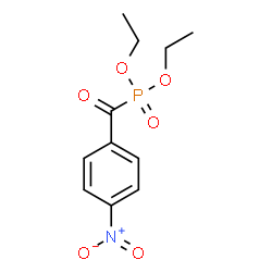 ChemSpider 2D Image | Diethyl (4-nitrobenzoyl)phosphonate | C11H14NO6P