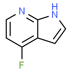 ChemSpider 2D Image | 4-Fluoro-7-azaindole | C7H5FN2