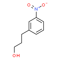 ChemSpider 2D Image | 3-(3-Nitrophenyl)-1-propanol | C9H11NO3