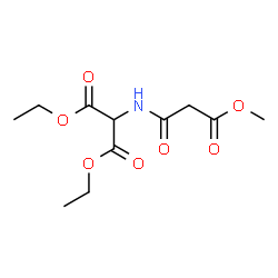 ChemSpider 2D Image | Diethyl [(3-methoxy-3-oxopropanoyl)amino]malonate | C11H17NO7