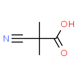 ChemSpider 2D Image | 2-Cyano-2-methylpropanoic acid | C5H7NO2