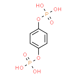 ChemSpider 2D Image | hydroquinone 1,4-bisphosphate | C6H8O8P2