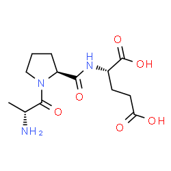 ChemSpider 2D Image | D-Alanyl-L-prolyl-L-glutamic acid | C13H21N3O6
