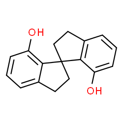 ChemSpider 2D Image | 1,1'-SPIROBIINDANE-7,7'-DIOL | C17H16O2
