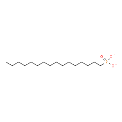 ChemSpider 2D Image | Hexadecylphosphonate | C16H33O3P