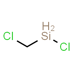 ChemSpider 2D Image | chloro(chloromethyl)-$l^{3}-silane | CH3Cl2Si