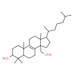 ChemSpider 2D Image | Lanost-8-ene-3,30-diol | C30H52O2
