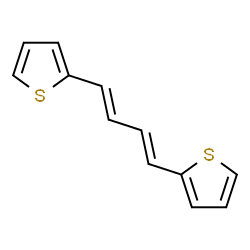 ChemSpider 2D Image | 1,4-di-(2-Thienyl)-1,3-butadiene | C12H10S2