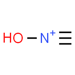 ChemSpider 2D Image | Hydroxy(methylidyne)ammonium | CH2NO