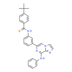 ChemSpider 2D Image | CGI560 | C29H27N5O