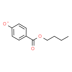 ChemSpider 2D Image | 4-(Butoxycarbonyl)phenolate | C11H13O3