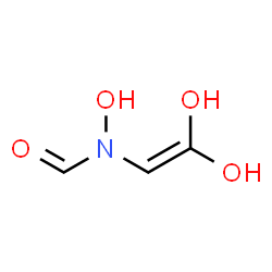 ChemSpider 2D Image | N-(2,2-Dihydroxyvinyl)-N-hydroxyformamide | C3H5NO4