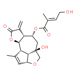 ChemSpider 2D Image | Eupalinilide C | C20H24O7