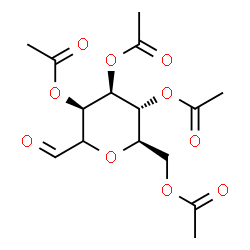 ChemSpider 2D Image | (2xi,6R)-6-(Acetoxymethyl)-3,4,5-tri-O-acetyl-2,6-anhydro-D-lyxo-hexose | C15H20O10