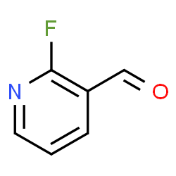 ChemSpider 2D Image | 2-Fluoronicotinaldehyde | C6H4FNO
