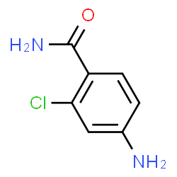 ChemSpider 2D Image | 4-Amino-2-chlorobenzamide | C7H7ClN2O