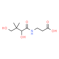 ChemSpider 2D Image | pantothenic acid | C9H17NO5