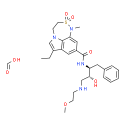 ChemSpider 2D Image | TCMDC-135799 | C28H38N4O7S