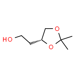 ChemSpider 2D Image | (R)-2,2-Dimethyl-4-hydroxyethyl-[1,3]dioxolane | C7H14O3