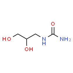 ChemSpider 2D Image | 1-(2,3-Dihydroxypropyl)urea | C4H10N2O3