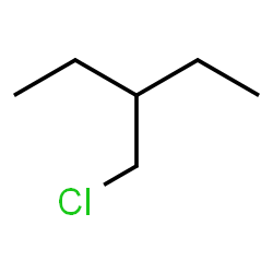 ChemSpider 2D Image | 2-ethyl-1-chlorobutane | C6H13Cl