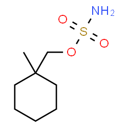 ChemSpider 2D Image | (1-Methylcyclohexyl)methyl sulfamate | C8H17NO3S