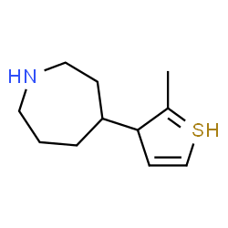 ChemSpider 2D Image | 4-(2-methyl-3H-thiophen-3-yl)azepane | C11H18NS