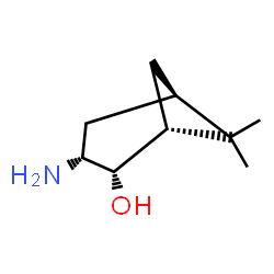 ChemSpider 2D Image | (1R,2S,3R,5R)-3-Amino-6,6-dimethylbicyclo[3.1.1]heptan-2-ol | C9H17NO