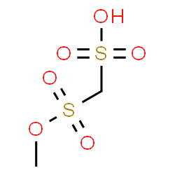 ChemSpider 2D Image | (Methoxysulfonyl)methanesulfonic acid | C2H6O6S2