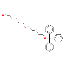 ChemSpider 2D Image | 1,1,1-Triphenyl-2,5,8,11-tetraoxatridecan-13-ol | C27H32O5