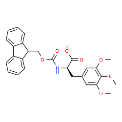 ChemSpider 2D Image | N-[(9H-Fluoren-9-ylmethoxy)carbonyl]-3,5-dimethoxy-O-methyl-D-tyrosine | C27H27NO7