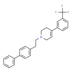 ChemSpider 2D Image | Paliroden | C26H24F3N