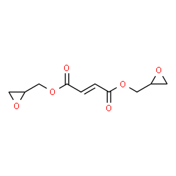 ChemSpider 2D Image | Bis(2-oxiranylmethyl) (2E)-2-butenedioate | C10H12O6