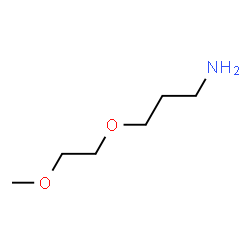 ChemSpider 2D Image | 3-(2-Methoxyethoxy)propylamine | C6H15NO2