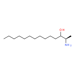ChemSpider 2D Image | (2R)-2-Amino-3-tetradecanol | C14H31NO